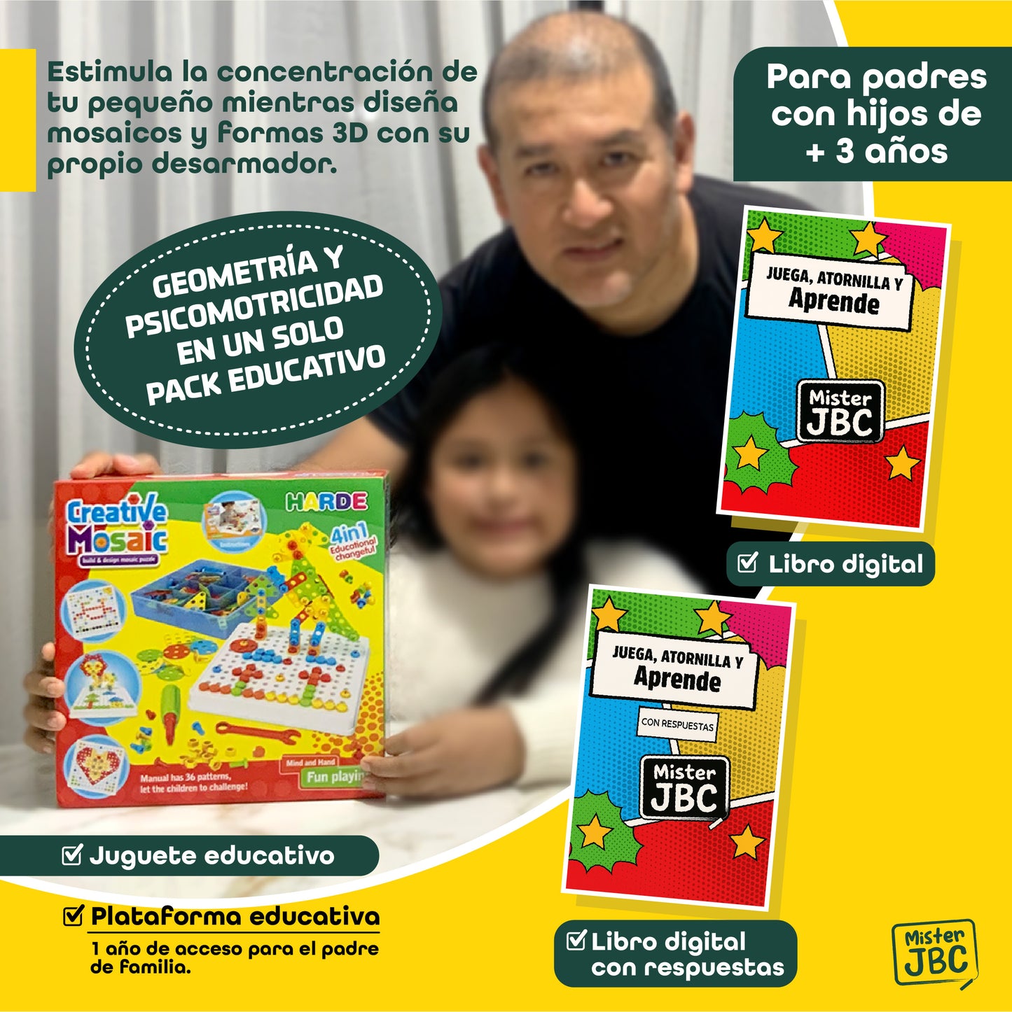 Pack Juega, Atornilla y Aprende