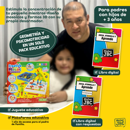 Pack Juega, Atornilla y Aprende